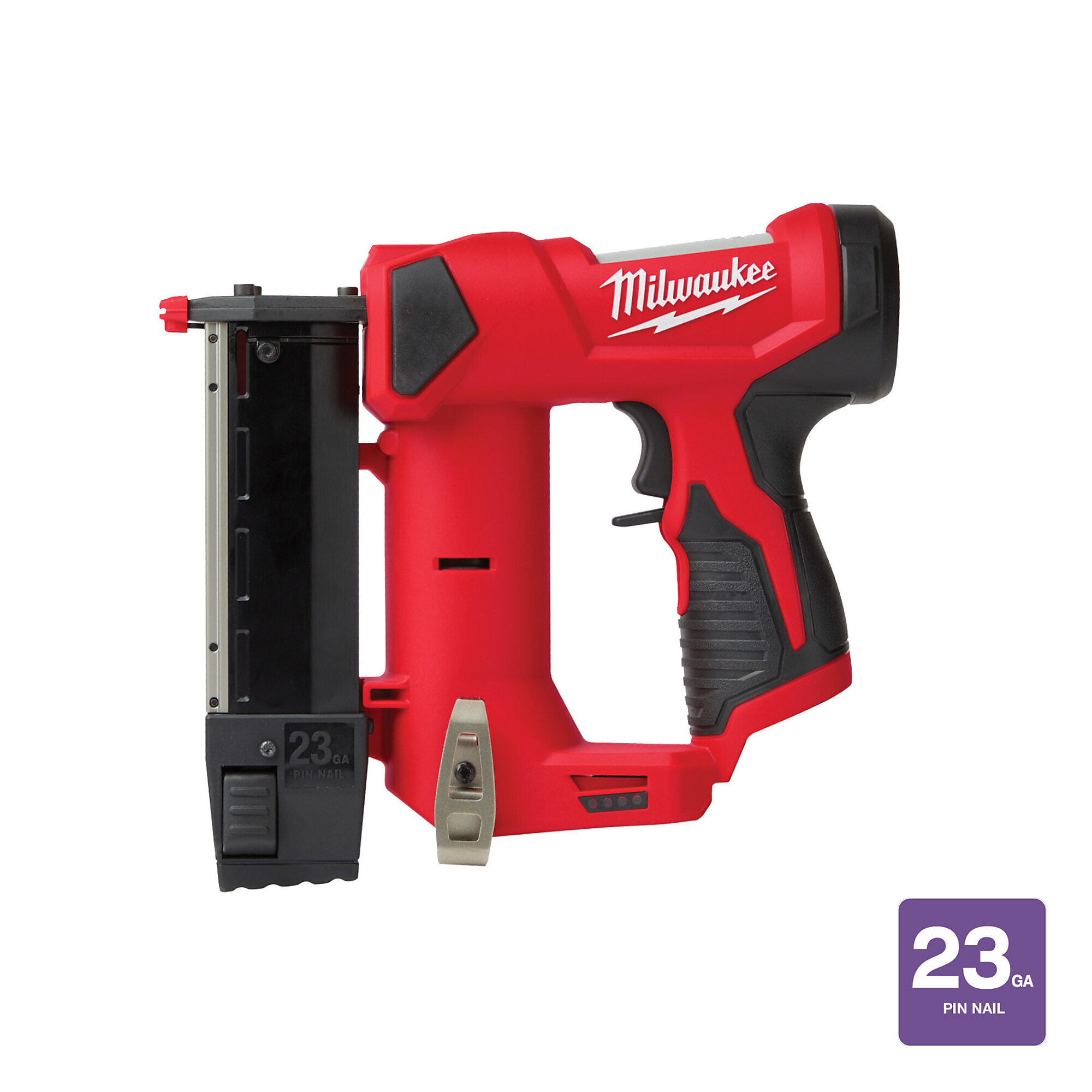Milwaukee M12 Cordless 23-Gauge Pin Nailer - Tool Only (2540-20)